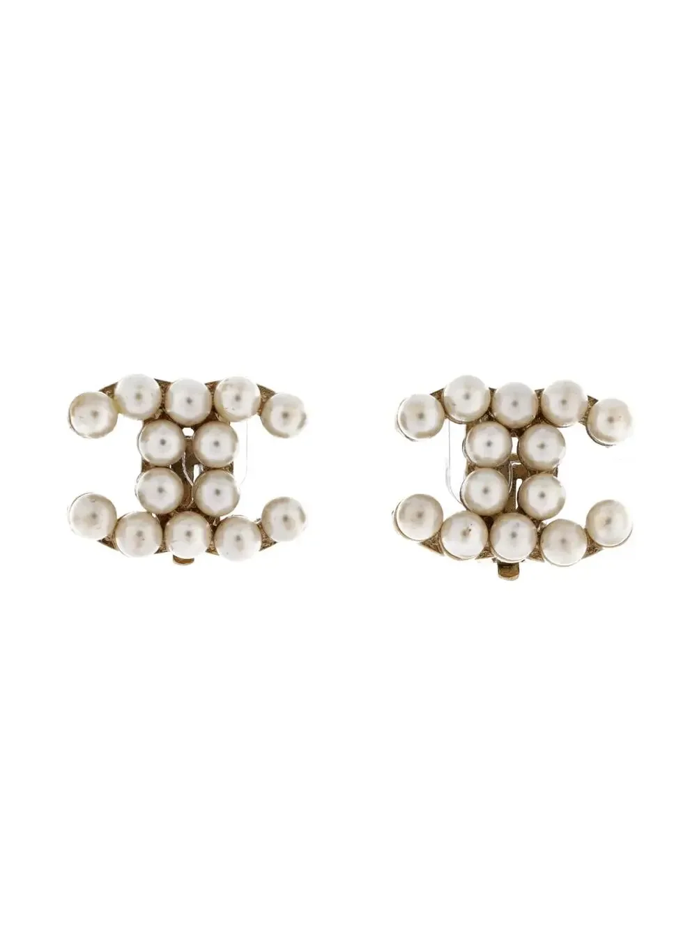 Chanel Cc Clip-On Earrings Metal And #277242C65B